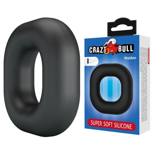 CRAZY BULL Walden supermjukt silikonringar i svart
