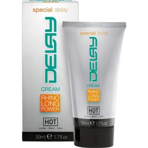 Delay Cream HOT 50ML för Proaktivt Stöd