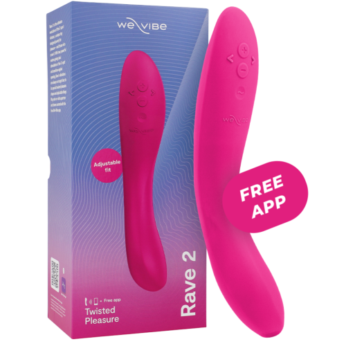 G-punkt Vibrator WE-VIBE Rave 2 med Appkontroll