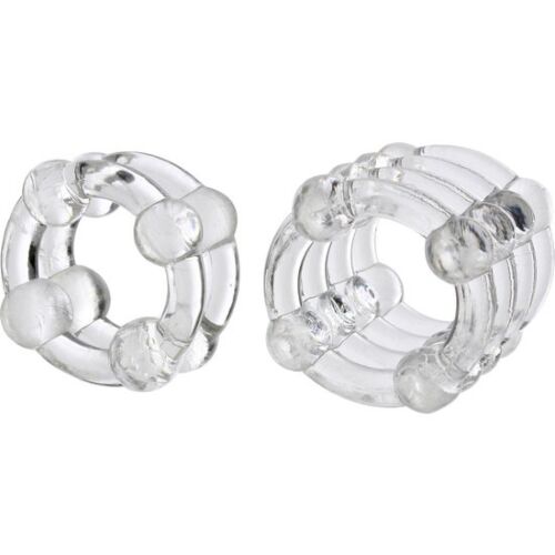 Cock Rings CALEXOTICS COLT ENHANCER RINGS CLEAR