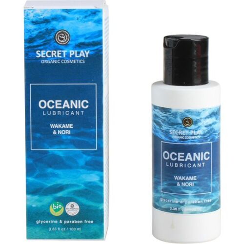 Organisk Glidmedel SECRETPLAY Oceanic 100ml – Skonsam mot Känslig Hud