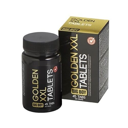 Kapslar COBECO BIG BOY Golden XXL för sexuell kraft