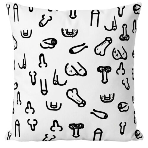 Kudde Diablo Picante 30x30 med penismotiv