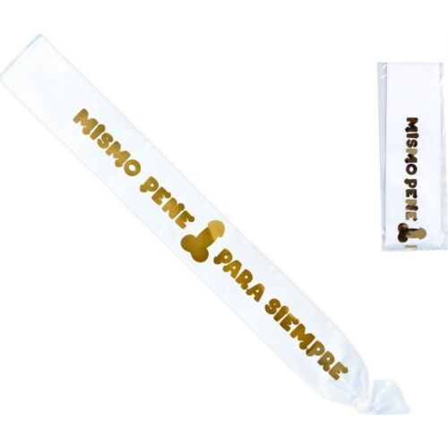 Diablo Picante Metallic Penis Sash för Fester
