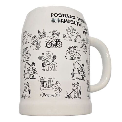 Koppar Diablo Picante Kamasutra Beer Pitcher med erotiska motiv