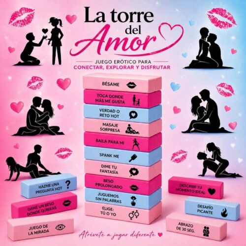 Spel för par Diverty Sex Love Tower Game