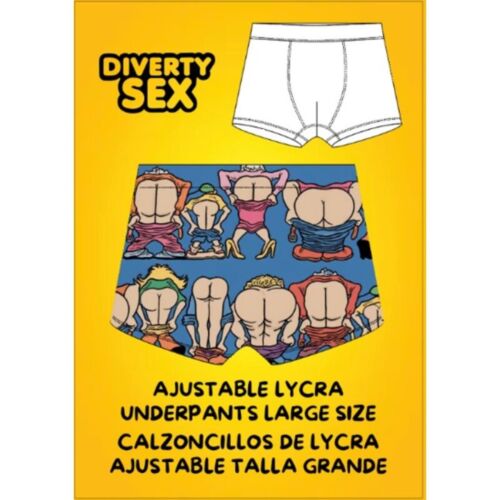 Boxers Diablo Picante Plus Size med rolig design