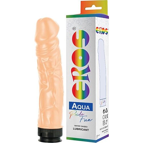 PRIDE EROS AQUA Dildo med inbyggt glidmedel