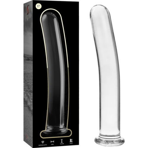 Dildo Nebula Series av Ibiza Modell 17 - Borosilikatglas