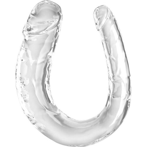 Dildo King Cock Clear Double Trouble 33cm