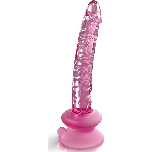 Glass Dildo ICICLES No. 86 med Sugapparat