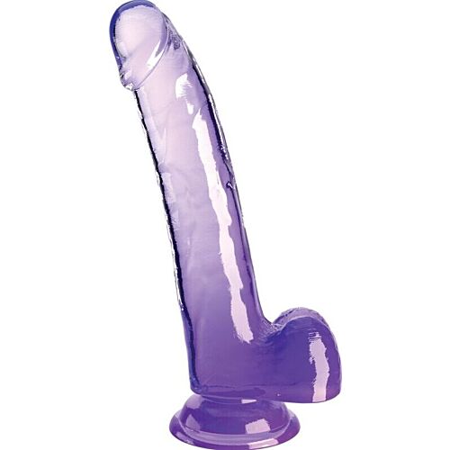 Dildo King Cock Clear med Realistisk Design