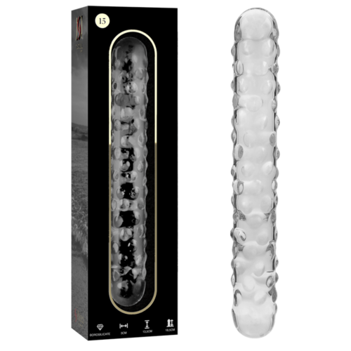 Dildo NEBULA SERIES BY IBIZA Modell 15 18,5 cm Borosilikatglas