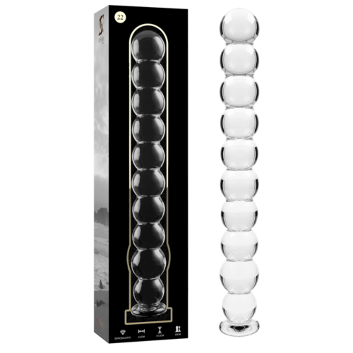 Dildo Nebula Serien av Ibiza Modell 22 21.5 cm Borosilikatglas
