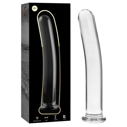 Dildo Nebula Series av Ibiza Modell 9 Borosilikatglas