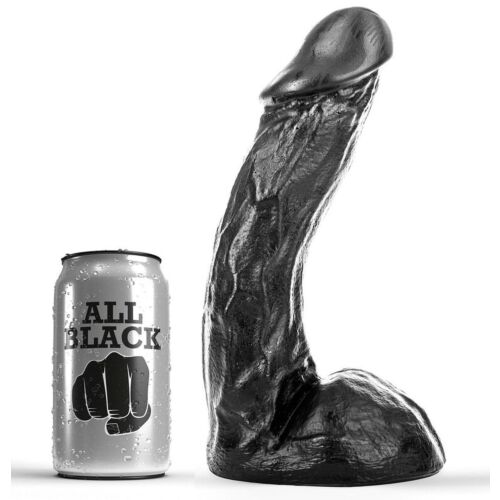 ALL BLACK Dildo 23cm