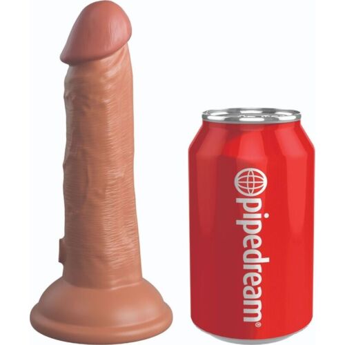 Dildo KING COCK Elite 15.2 cm med vibrationer