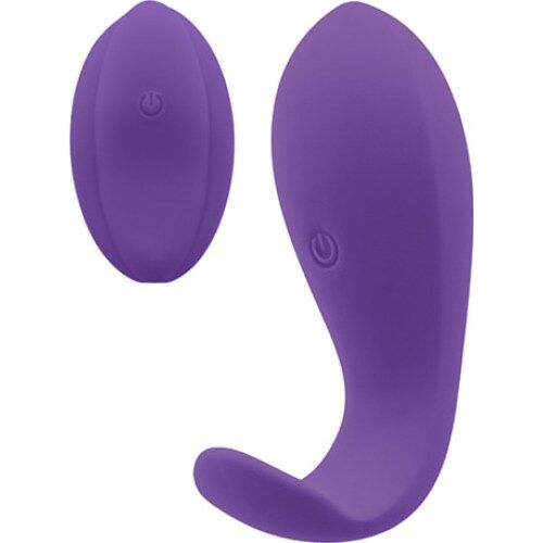 Vibrator S Pleasures Velvet Droplet med fjärrkontroll