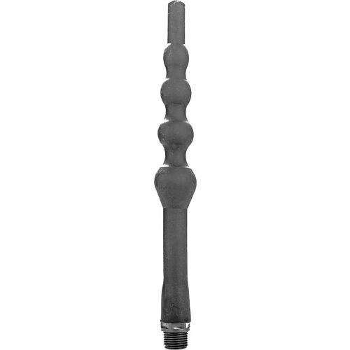 Anal Douche ALL BLACK 27 CM med flexibel slang