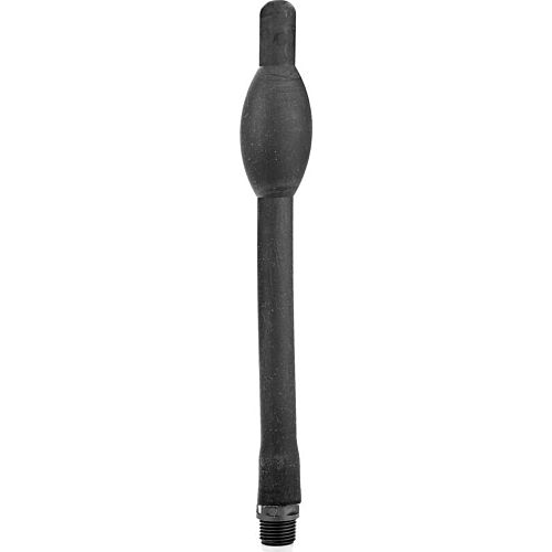 Anal Douche ALL BLACK 27 CM - Flexibel och Kroppssäker