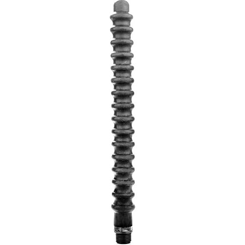 Anal Dusch ALL BLACK MEGA RIPPLE 28,5 cm
