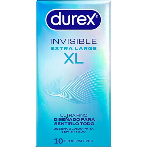 DUREX Invisible XL Kondomer för Maximal Känsla