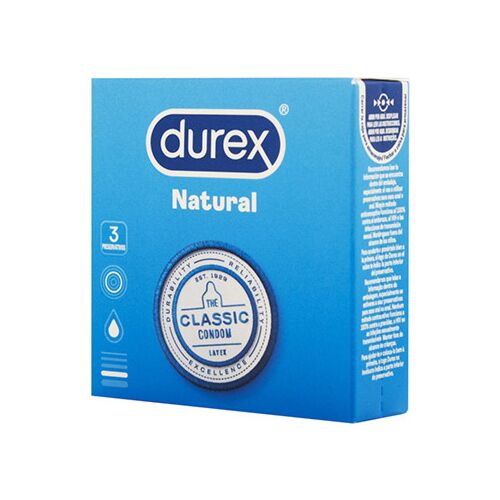 Durex Naturliga Kondomer med Easy-On Komfortpassform