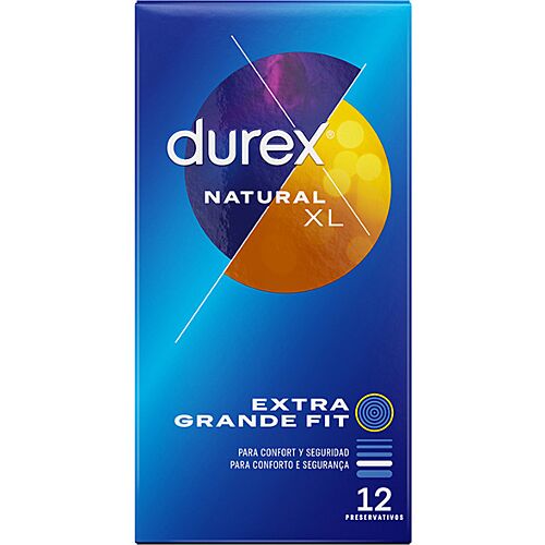 Durex Natural XL Kondomer - Extra Komfort Passform