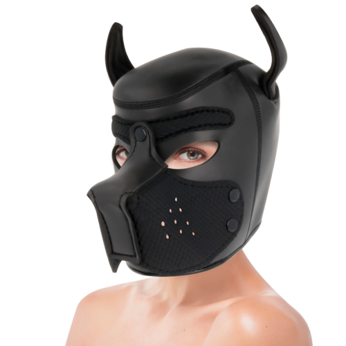 Mask hund Loviux Darkness med avtagbar nos