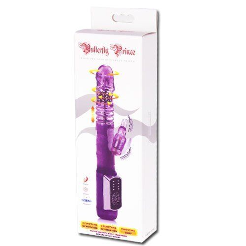 Rabbit Vibrator BAILE ROTATIONS Butterfly Prince med Dubbel Rotation