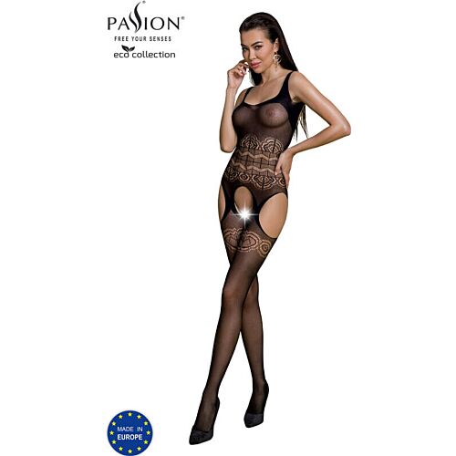 Eco Collection Bodystocking av Passion Woman - Svart