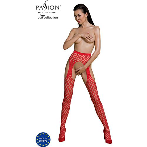Bodystocking Passion Eco Collection S003 med Modernt Design
