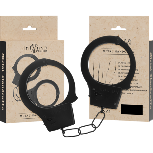 Bondage Handbojor INTENSE FETISH - Autentisk Metal Upplevelse