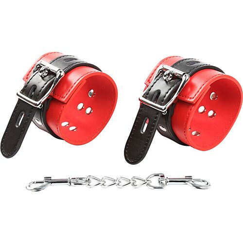 Bondage Handbojor OhMama Fetish Låsbar/Spänne