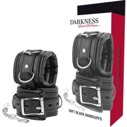 Handbojor DARKNESS BONDAGE med vadderat inre