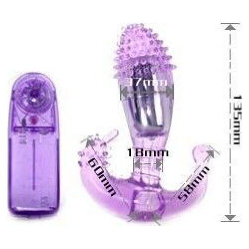Vibrator BAILE LILAC med vibrerande stimulering