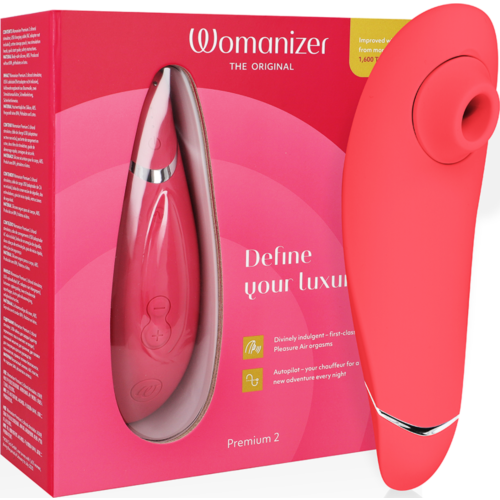 Womanizer Premium 2 Klitorisstimulator med Pleasure Air Technology