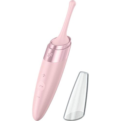Klitorisstimulator Satisfyer Twirling Delight med hygienlock