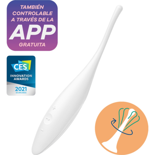 Klitorisstimulator Satisfyer Twirling Joy med Appkontroll