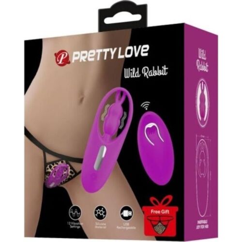 Pretty Love Wild Rabbit Vibrator med Fjärrkontroll