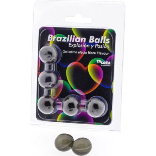Brasilianska Bollar Taloka - Spännande Gel med Mer Smak