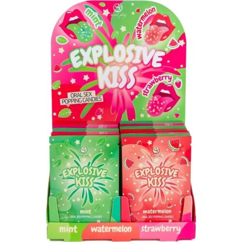 Poppande Godisdisplay av Secret Play - Explosiv Känsla