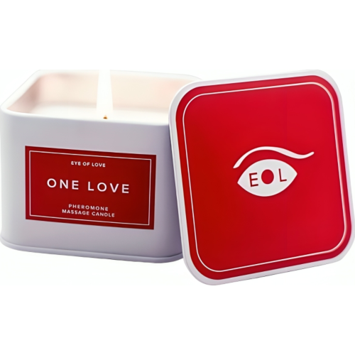 Massage Ljus Eye of Love - One Love med Pheromoner