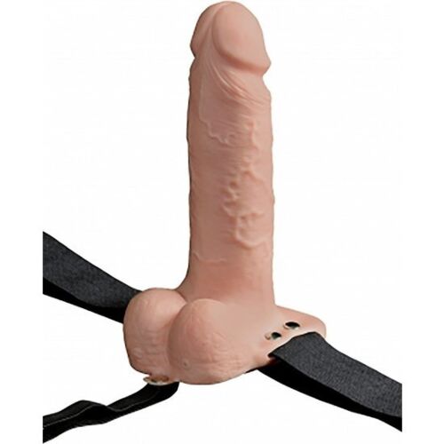 Hollow harness FETISH FANTASY SERIES 17.8 cm med vibrator