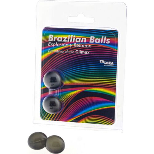 Taloka Brasilianska Bollar med Klimax Gel