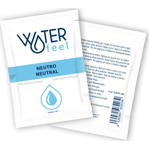 Waterfeel Neutralt Vattenbaserat Glidmedel 6ml för Intim Hälsa