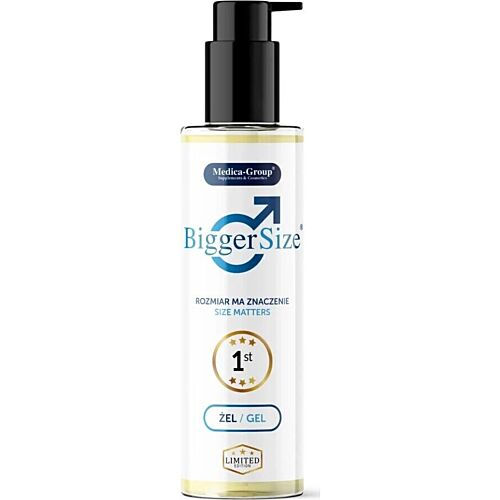 Intimt Gel Medica Group Bigger Size 150ml - Ökar Styrka