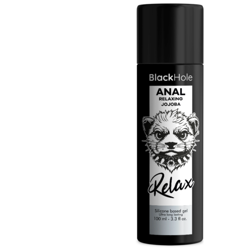 Analavslappnande gel Black Hole 100ml med jojobaolja