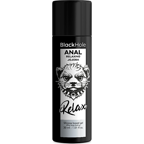 Anal Avkopplande Gel Black Hole 30ml med Jojoba för Komfort