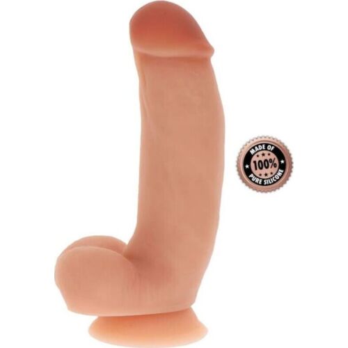 Realistiskt Dildo Get Real 18cm med Bollar